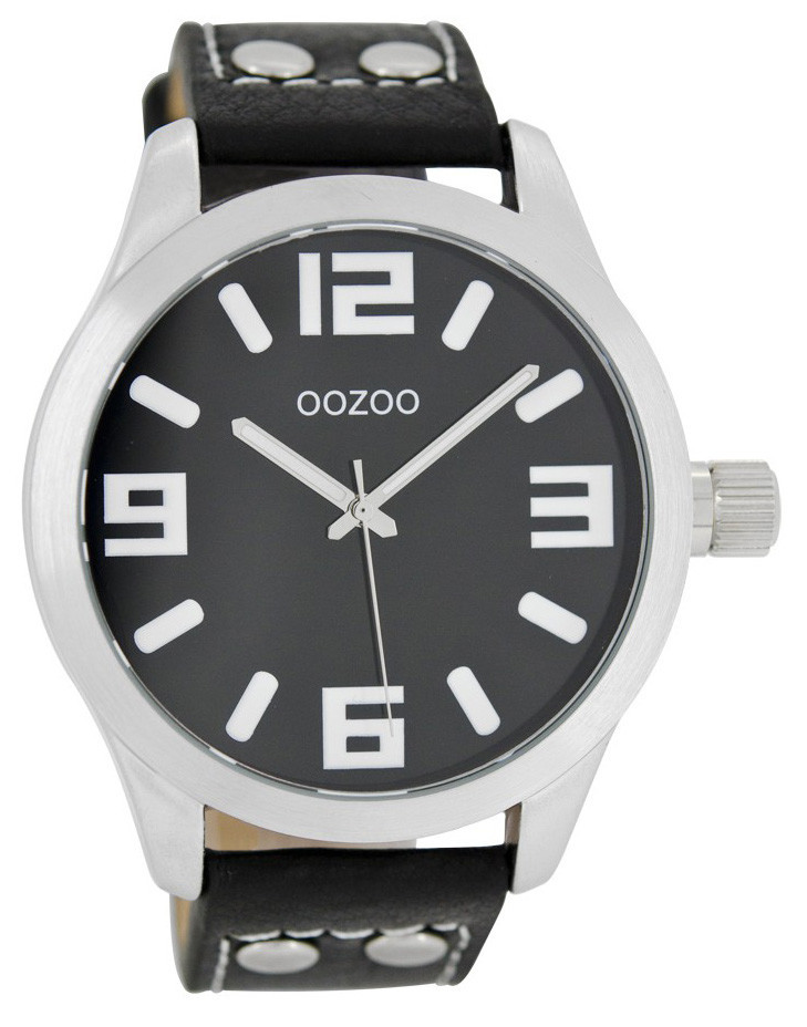 OOZOO C1054 Horloge Timepieces Collection 46 mm zwart  1