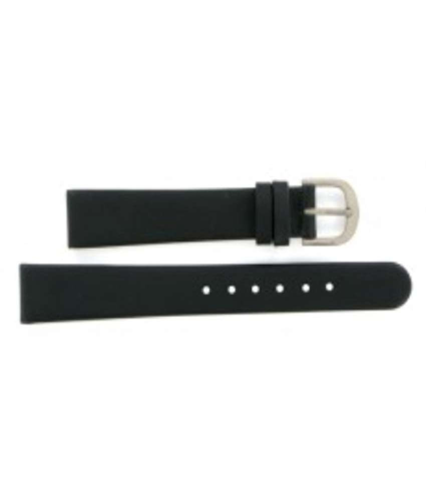Danish Design 14mm. zwart horlogeband