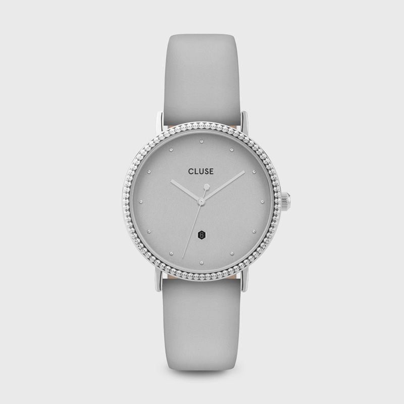 CLUSE CL63004 Horloge Le Couronnement Silver Grey 34 mm 1