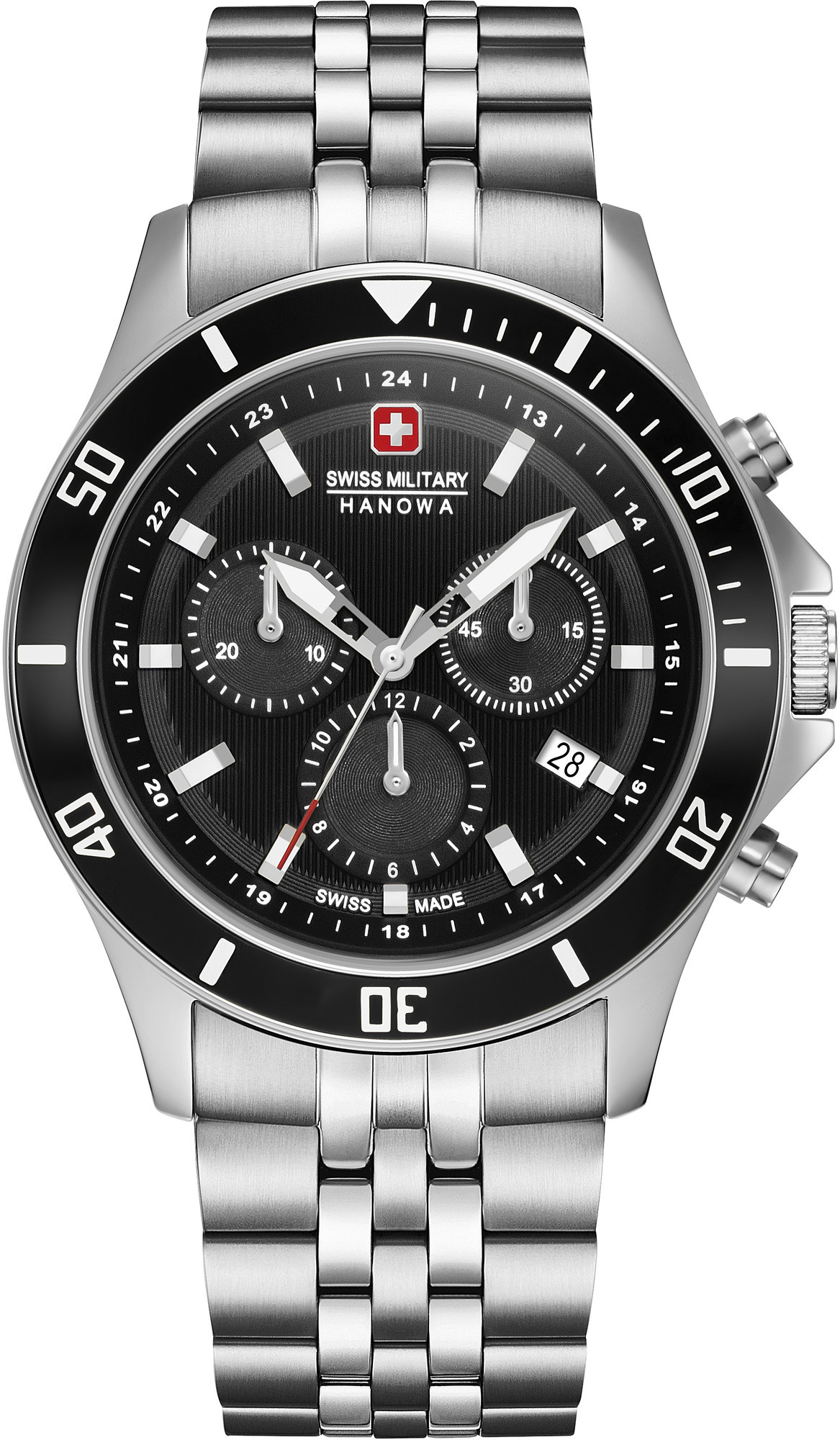 Swiss Military Hanowa Horloge 42 mm Stainless Steel 06-5331.04.007 1