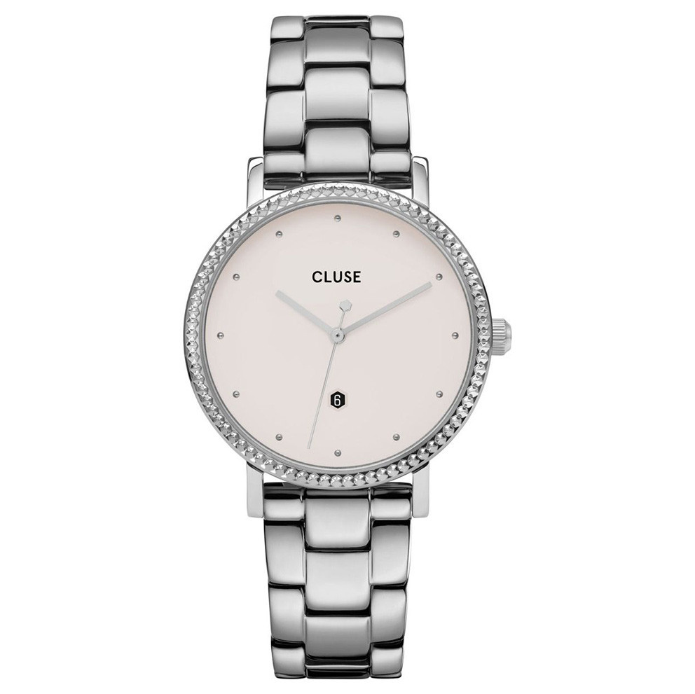 CLUSE CW0101209008 Horloge Le Couronnement 3-Link Winterwhite Silver 33 mm 1