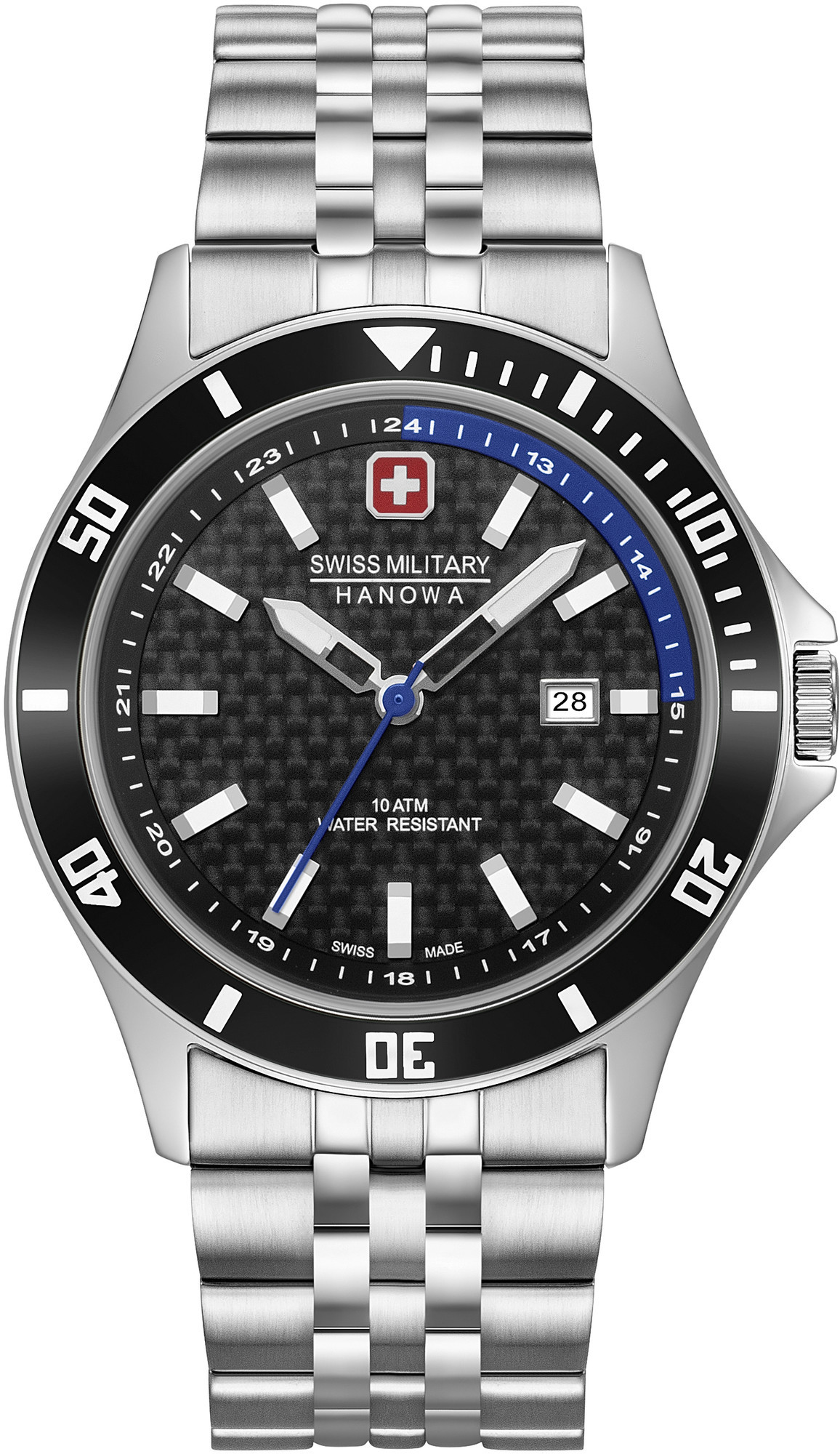 Swiss Military Hanowa Horloge 42 Stainless Steel 06-5161.2.04.007.03 1