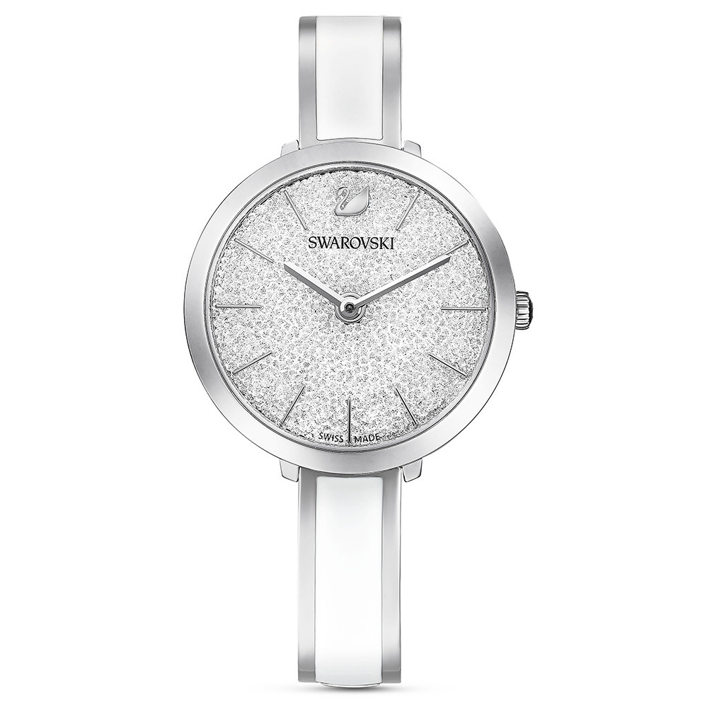 Swarovski 5580537 Horloge Crystalline Delight zilverkleurig-wit 32 mm  1