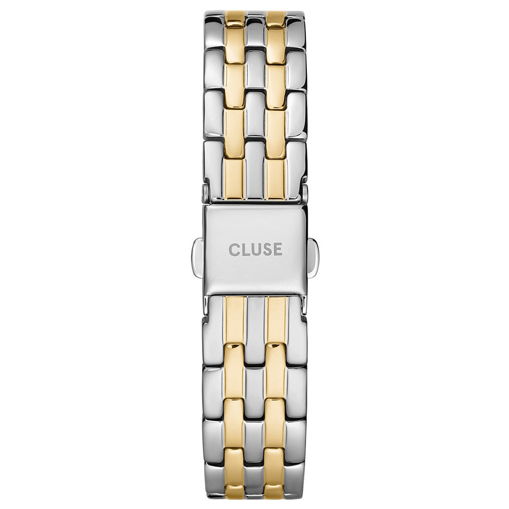 CLUSE CS1401101077 Horlogeband staal zilver- en goudkleurig 16 mm 1