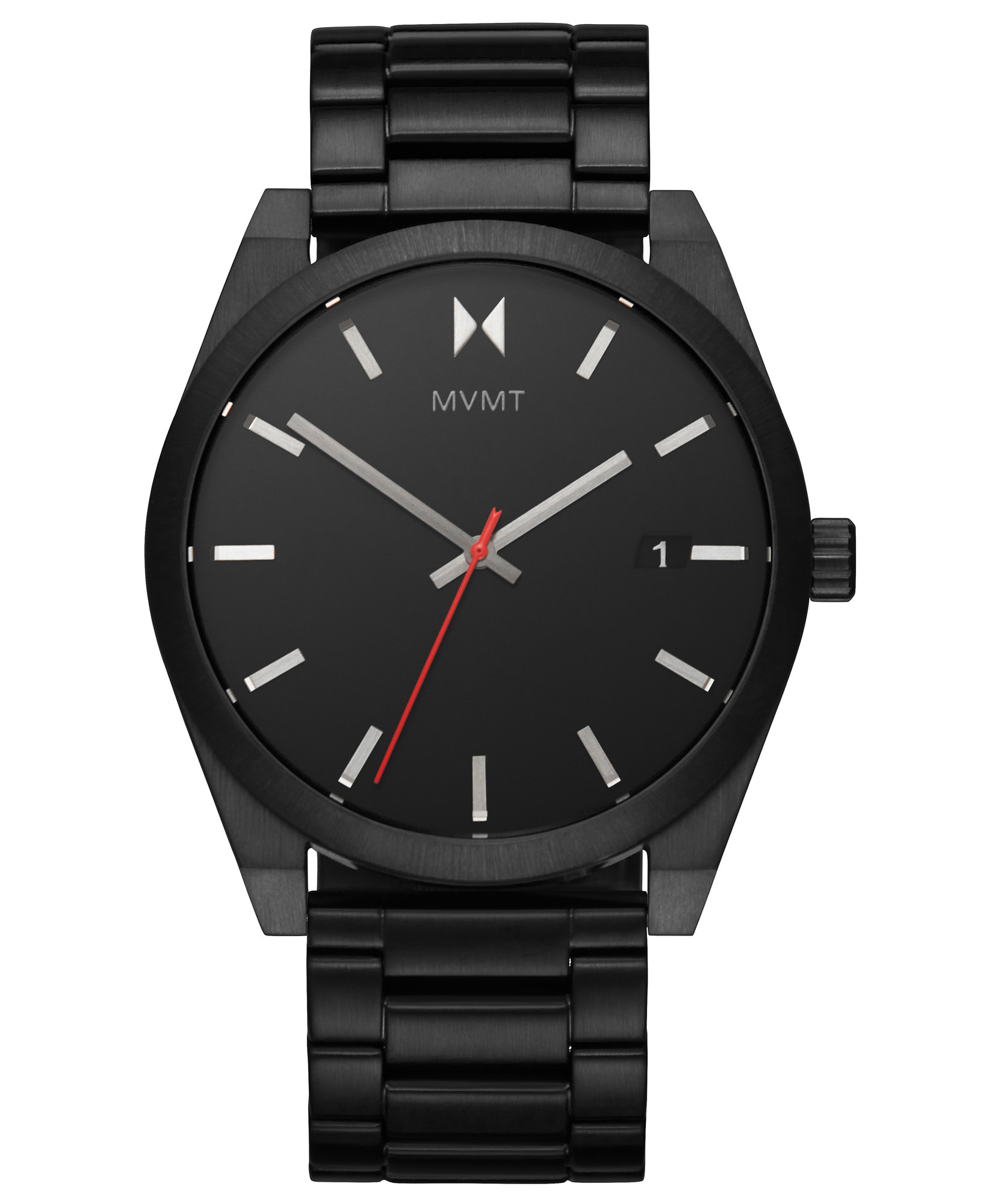 MVMT 28000039-D RVS Zwart Element Horloge 43 mm 1