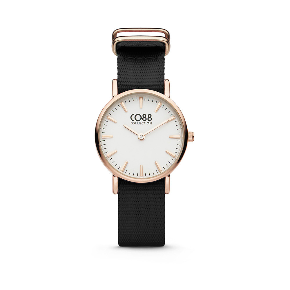 CO88 Collection 8CW-10044 - Horloge - nato band - zwart - ø 26 mm  1