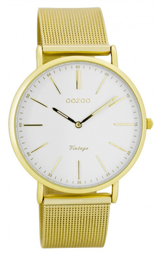 OOZOO C7397 Horloge Vintage 36 mm goudkleurig   1