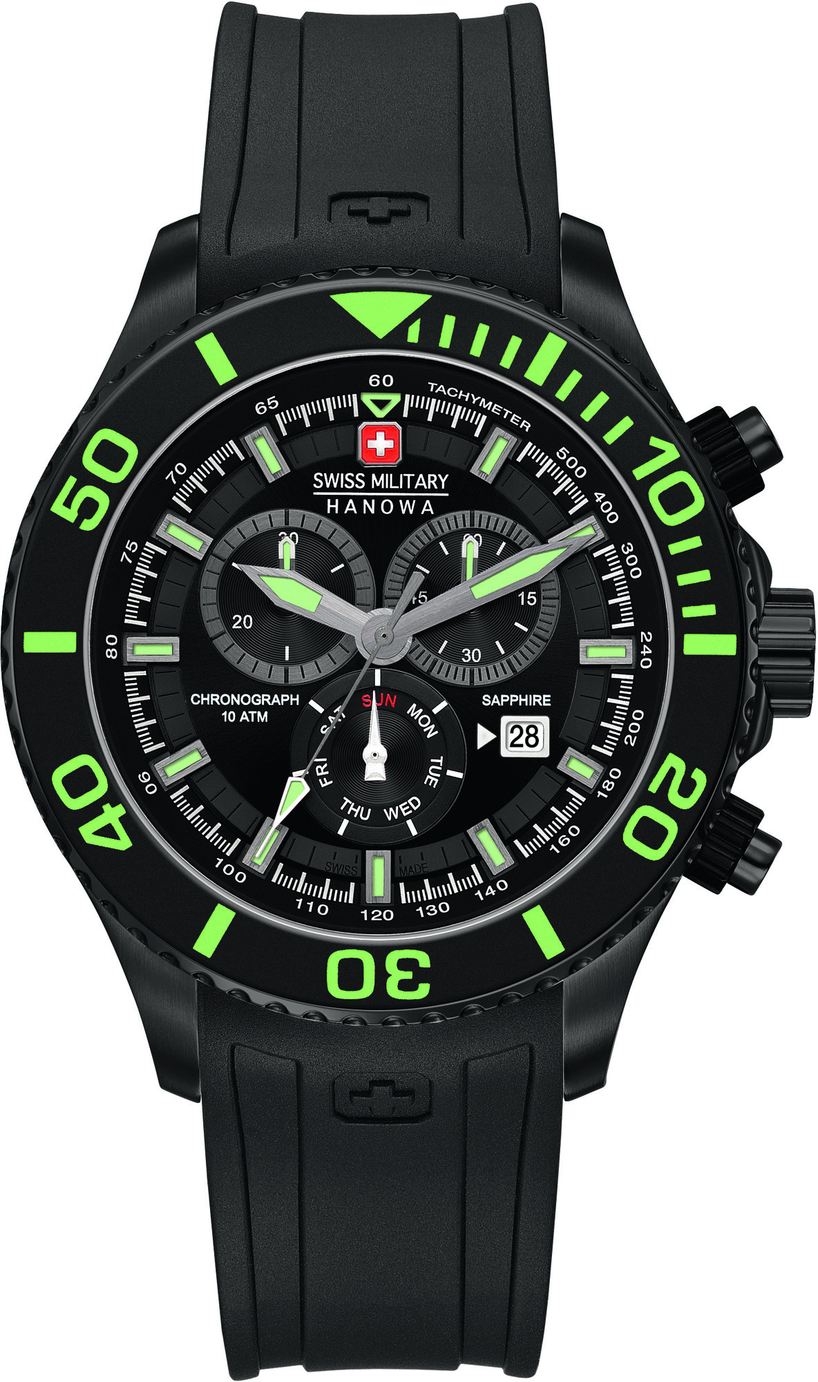 Swiss Military Hanowa Horloge 46 mm Stainless Steel 06-4226.13.007 1