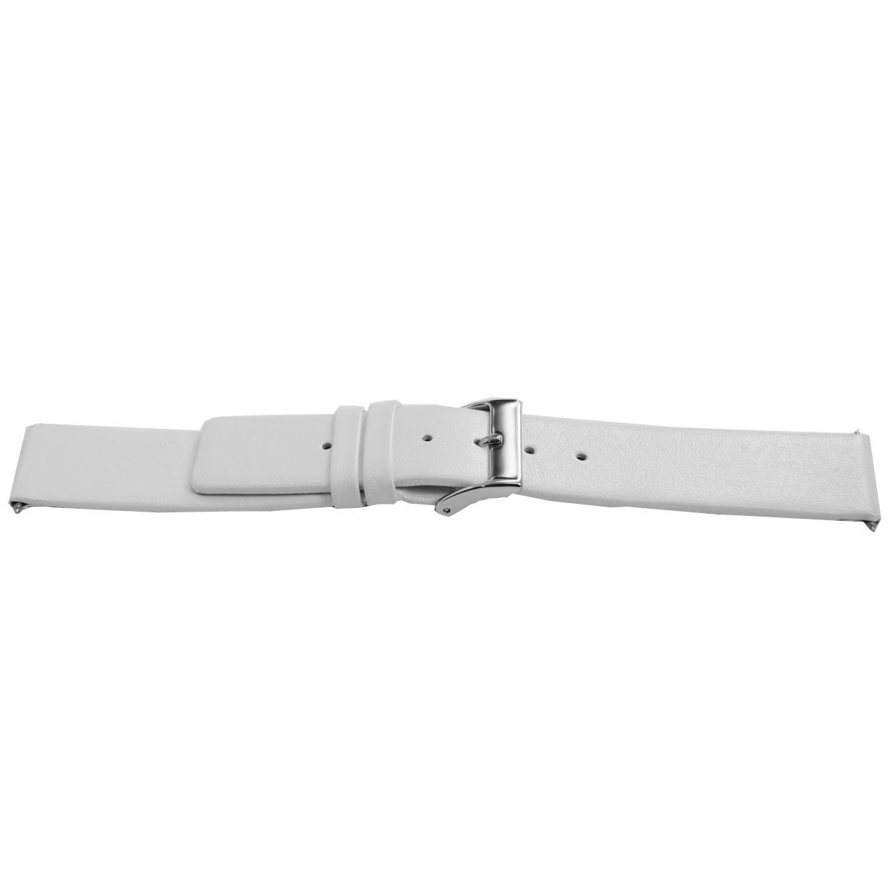 Horlogeband D510 Classic Wit Leer 14x14 mm 1