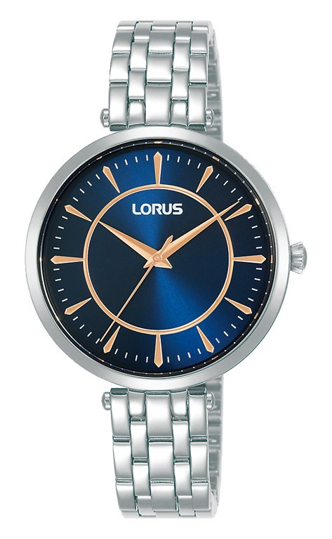 Lorus RG251UX9 Horloge staal zilverkleurig-blauw 32 mm  1