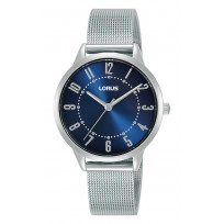 Lorus RG215UX9 Horloge staal zilverkleurig-blauw 32 mm  1