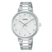 Lorus RG297UX9 Horloge staal zilverkleurig-wit 36 mm  1
