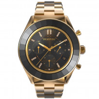 Swarovski 5610478 Horloge Octea Lux Sport rosekleurig-zwart 39 mm 1