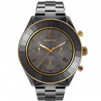 Swarovski 5610472 Horloge Octea Lux Sport zwart-rosekleurig 39 mm 1