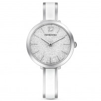 Swarovski 5580537 Horloge Crystalline Delight zilverkleurig-wit 32 mm  1