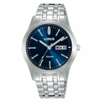 Lorus RXN69DX5  Horloge staal zilverkleurig-blauw 38 mm  1