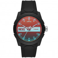 Diesel DZ1982 Horloge BB siliconen zwart 43 mm 1