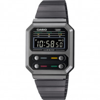 Casio horloge A100WEGG-1AEF Vintage zwart 33 mm 1