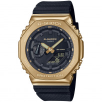 Casio G-Shock Classic GM-2100G-1A9ER Metal zwart en goudkleur 44 mm 1