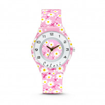 Colori Kinderhorloge Flower 34 mm 5-CLK046 1