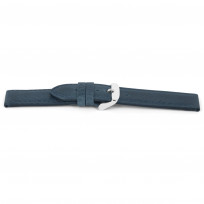 Horlogeband H629 Kayak Blauw Leder 22x22mm 1