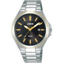 Lorus RH942PX9 Horloge staal zilver-en goudkleurig-zwart 40 mm  1