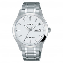 Lorus RXN25DX5 Horloge staal zilverkleurig-wit 40 mm 1