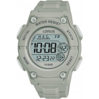 Lorus R2335PX9 Horloge Digitaal kunststof-siliconen  grijs 42 mm 1