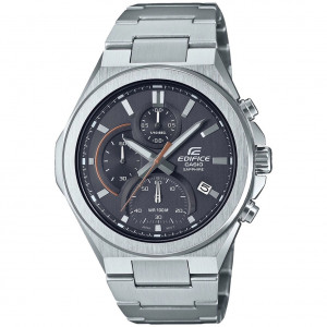 Casio Edifice EFB-700D-8AVUEF Horloge Chronograaf ,saffierglas, grijs 45 mm 1