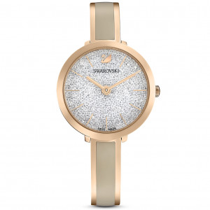 Swarovski 5642218 Horloge Crystalline Delight rosekleurig-grijs 33 mm 1