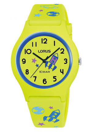 Lorus RRX47HX9 Horloge Young siliconen groen 34 mm  1