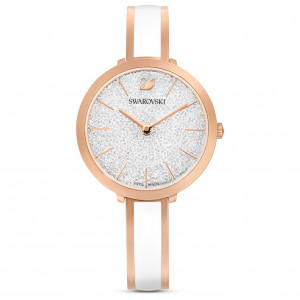 Swarovski 5580541 Horloge Crystalline Delight rosekleurig-wit 32 mm  1