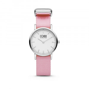 CO88 Collection 8CW-10039 - Horloge - nato band - roze - ø 26 mm  1