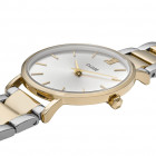CLUSE CW0101203028 Horloge Minuit 3-Link Silver Gold 33 mm 3