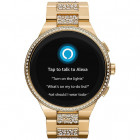 Michael Kors MKT5146 Horloge Smartwatch Gen 6 Camille staal goudkleurig-wit 44 mm 5