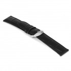 Horlogeband D140 Croco Zwart Leer 14x12 mm 2