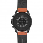 Fossil FTW4062 Smartwatch Gen. 6 staal-leder zwart-cognac 44 mm 7