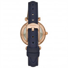 Fossil ES4502 Horloge Charlie Mini staal-leder rosekleurig-zwart 28 mm 2