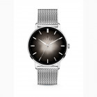 Kaliber 7KW 0007 Horloge met Meshband Ø40 mm zilverkleurig-zwart 1