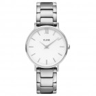 CLUSE CW0101203026 Horloge Minuit 3-Link White Silver 33 mm 1