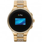 Michael Kors MKT5146 Horloge Smartwatch Gen 6 Camille staal goudkleurig-wit 44 mm 3