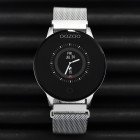 OOZOO Smartwatch Q00116 Mesh zilverkleurig met o.a. Hartslagmeter 43 mm